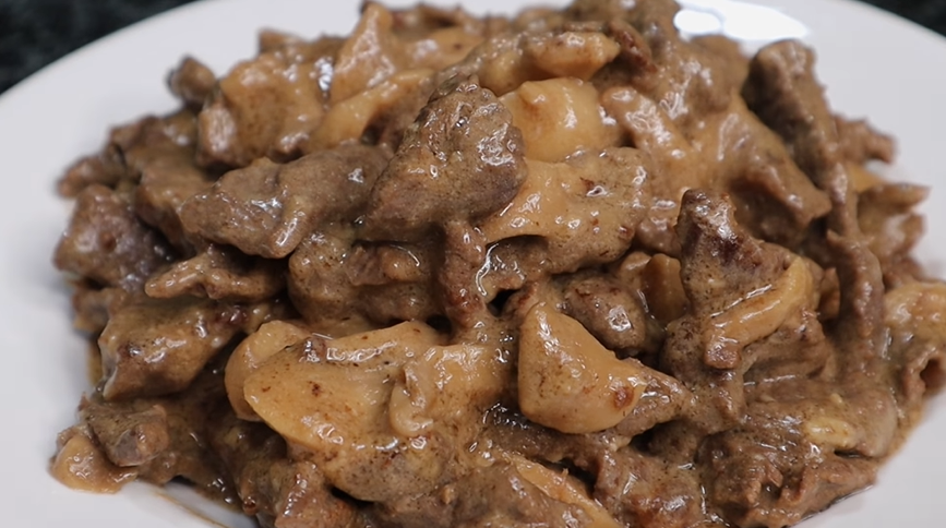 beef mushroom stew recipe