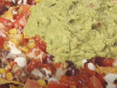 Beefy Enchilada Nachos Recipe