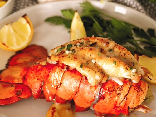 broiled lobster tail with brown butter sauce recipe