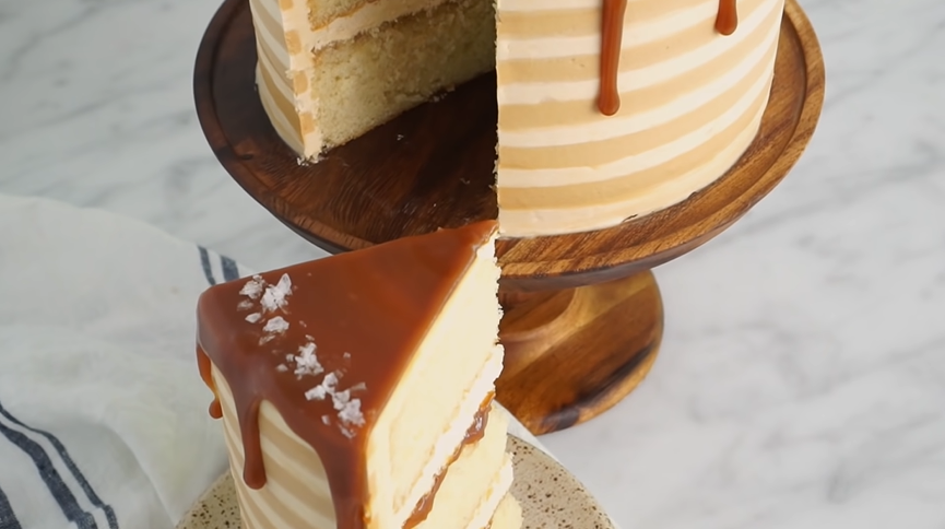 caramel sponge pie recipe