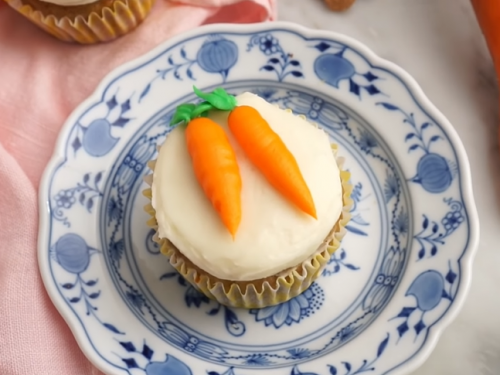 carrot cake cupcakes recipe