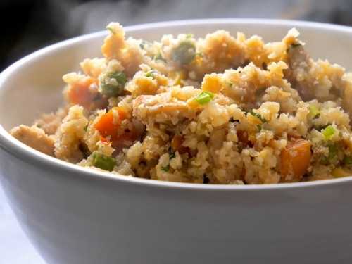 cauliflower chicken fried rice recipe