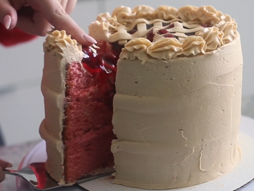 cherry pie cake recipe