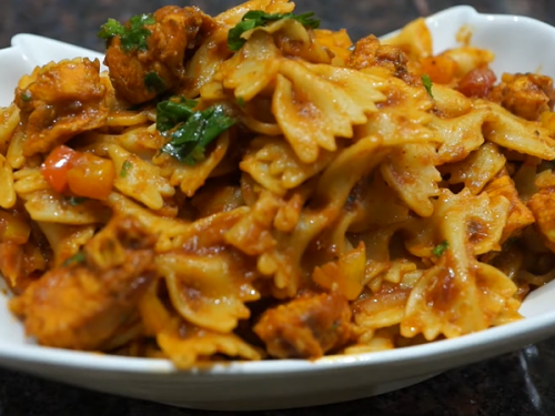 chicken and bow tie pasta recipe