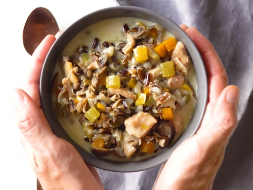 chicken and wild rice soup recipe