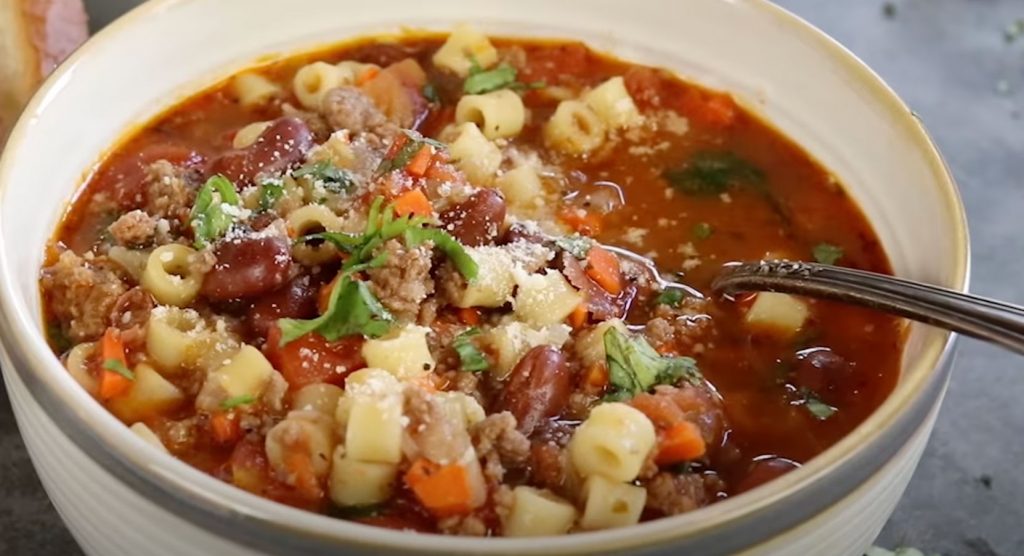 Chicken and Chard Pasta Fagioli Recipe