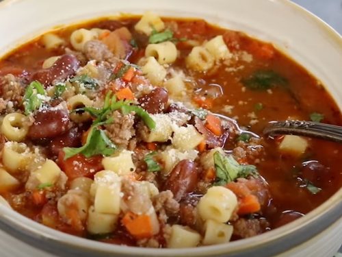 Chicken and Chard Pasta Fagioli Recipe