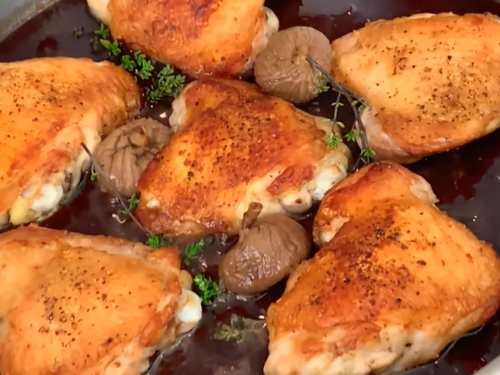 chicken with port and figs recipe