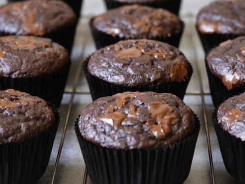 chocolate banana muffins recipe