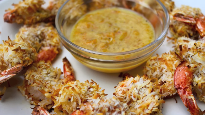 coconut shrimp with spicy orange marmalade sauce recipe