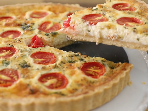 corn tortilla quiche recipe