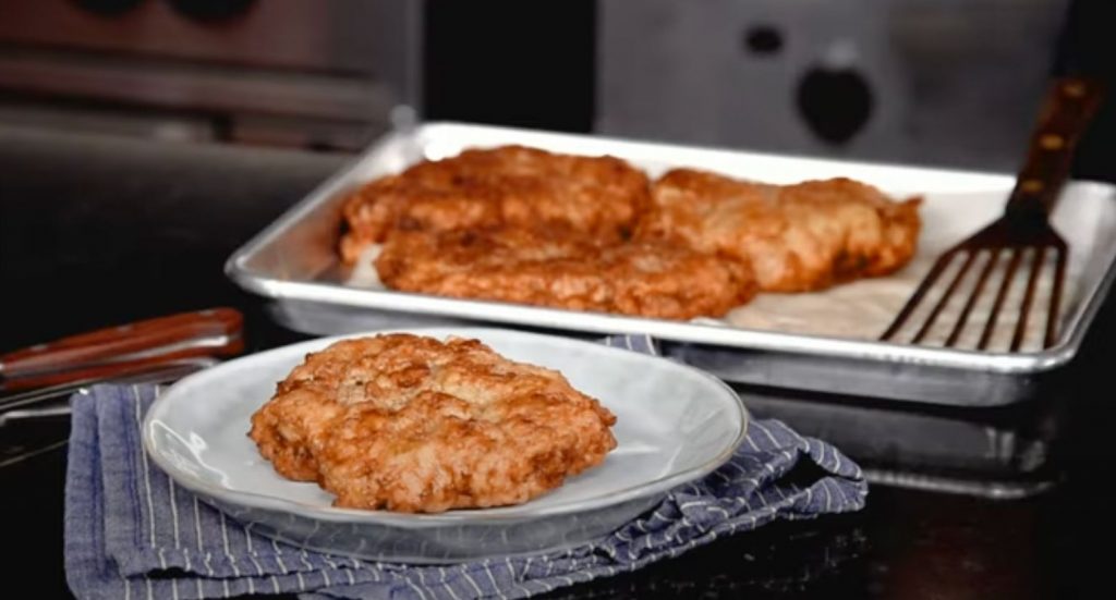 Country-Fried Steak with Green Beans and Rice Recipe