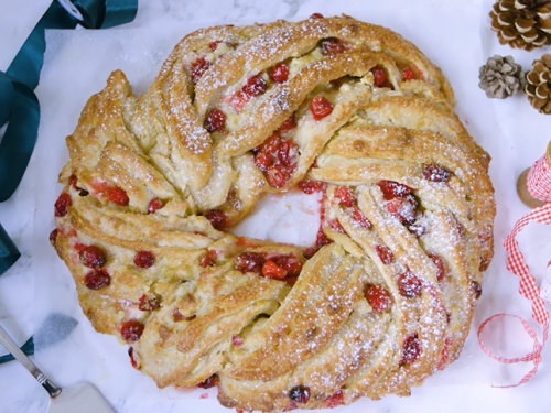 cranberry wreaths recipe