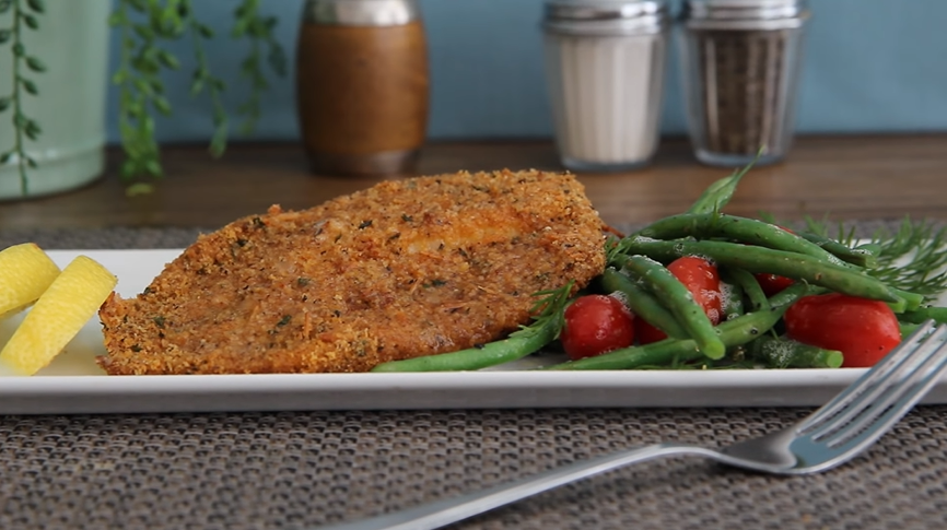 crispy parmesan tilapia recipe