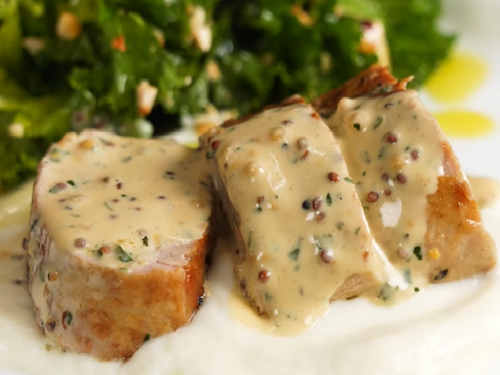 dijon garlic pork tenderloin recipe