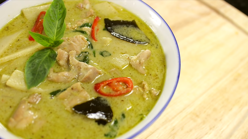 duck legs in green curry recipe