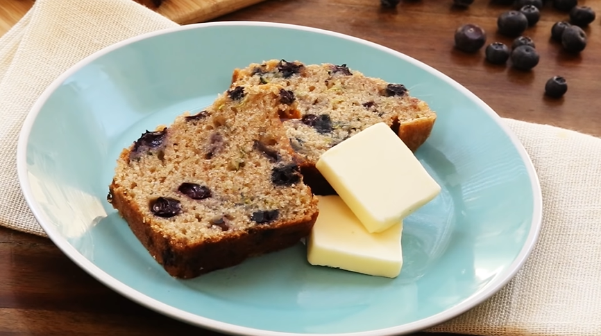 easy blueberry zucchini bread recipe