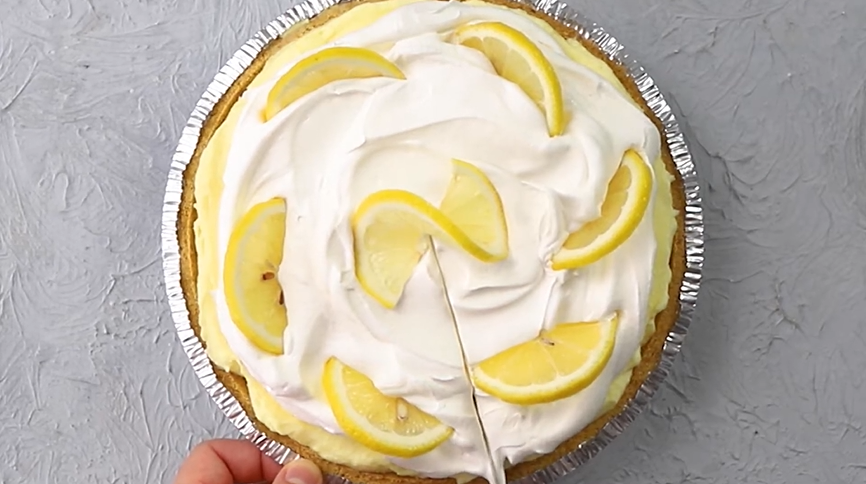 easy lemon pudding pie recipe