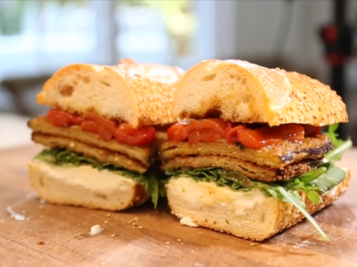 eggplant parmesan sandwich recipe