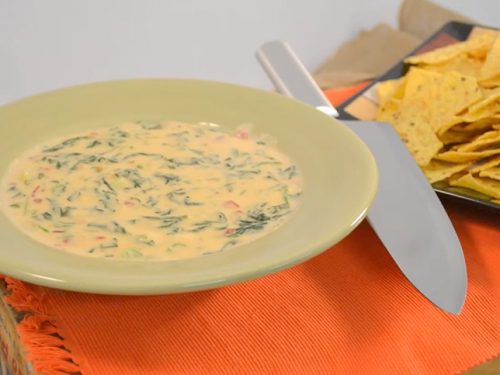 espinaca (queso blanco with spinach) recipe