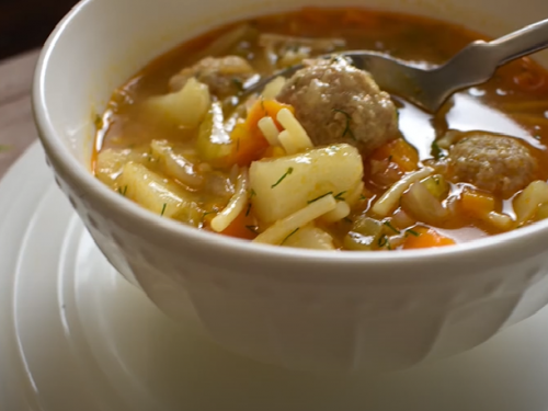 ground turkey soup recipe