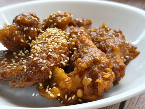 half time hoisin chicken wings recipe