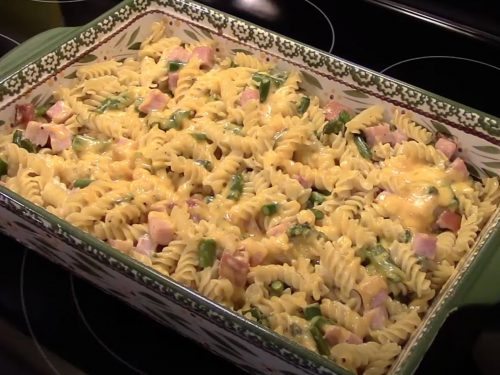 Ham Asparagus Gratin Recipe