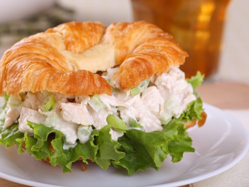 hawaiian chicken salad sandwiches recipe