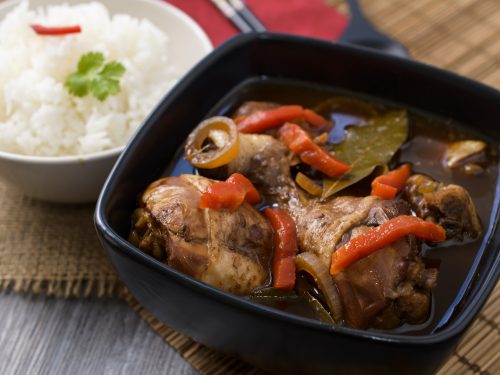 instant pot chicken adobo and rice recipe