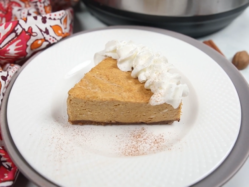 instant pot pumpkin cheesecake recipe