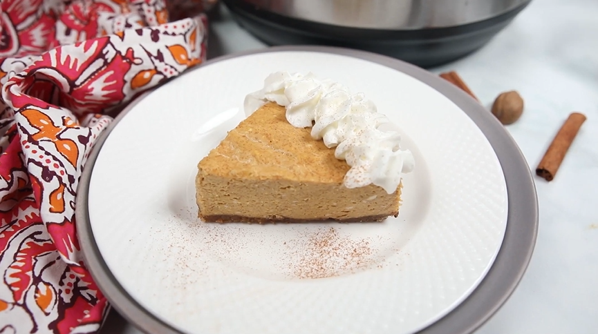 instant pot pumpkin cheesecake recipe