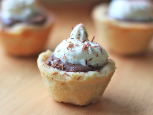 mini bunny pudding pies recipe