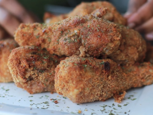 oven fried chicken recipe