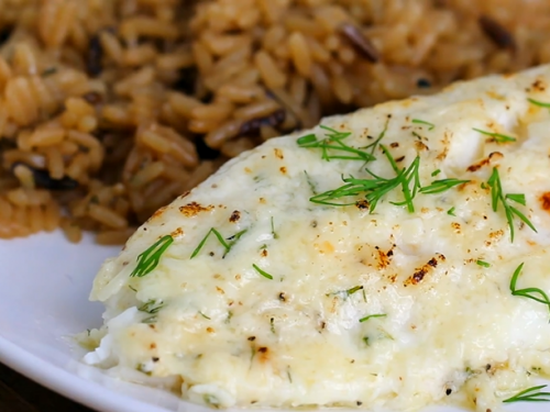 parmesan broiled tilapia recipe