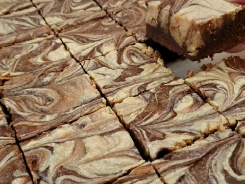 peanut butter cheesecake brownie bars recipe