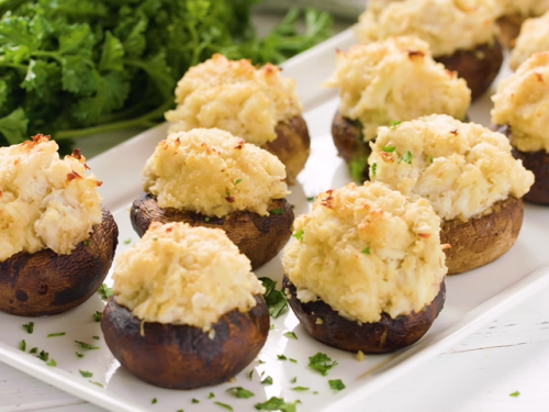 quick & easy stuffed mushrooms recipe