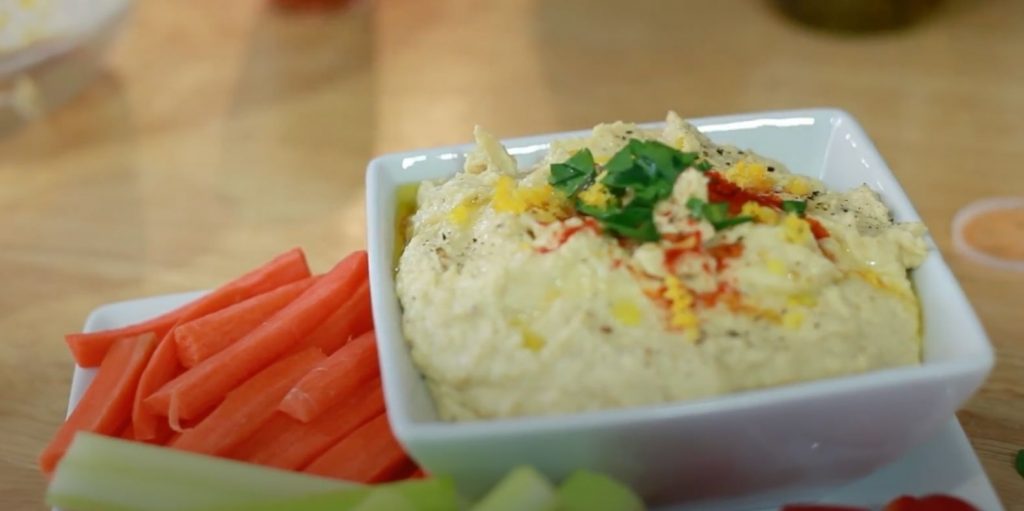 Quick Lemon Hummus Recipe