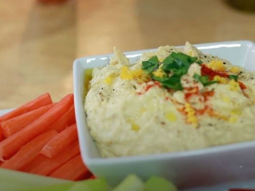 Quick Lemon Hummus Recipe