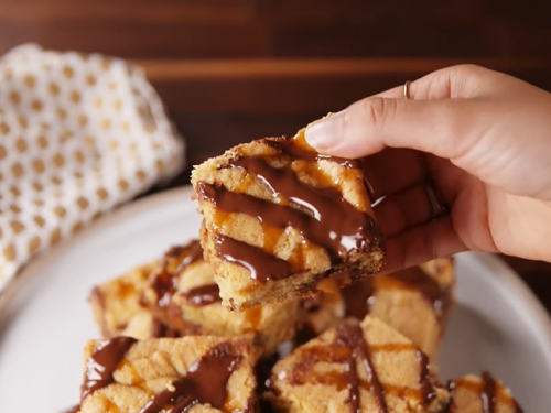 rolo stuffed snickerdoodle cookie dough bites recipe