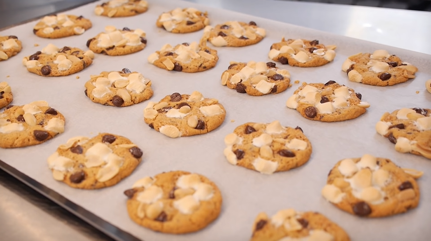 s'more peanut butter cookies recipe