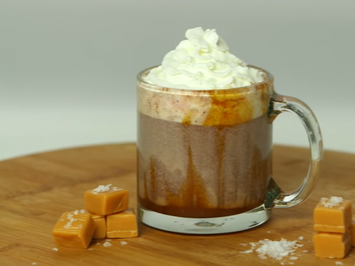 salted caramel hot chocolate recipe