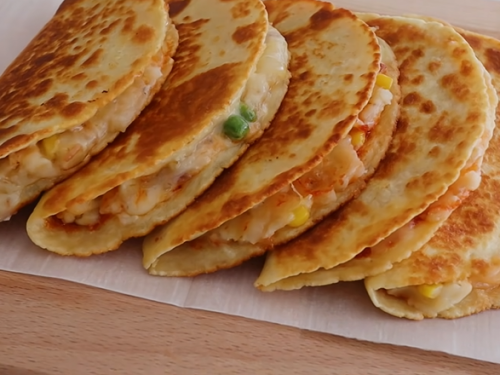 sausage and potato quesadillas recipe