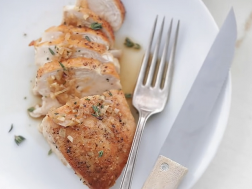 sauteed chicken breast with fennel recipe