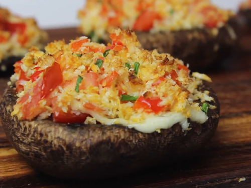 scalloped portobello mushrooms recipe