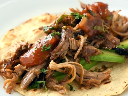 shredded pork taco filling recipe