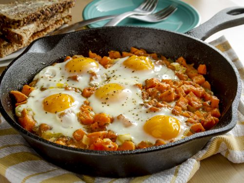 Skillet Sweet Potato Hash Recipe