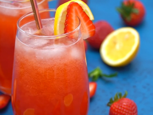 sparkling strawberry lemonade recipe