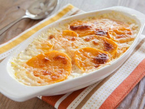 sweet potatoes au gratin recipe