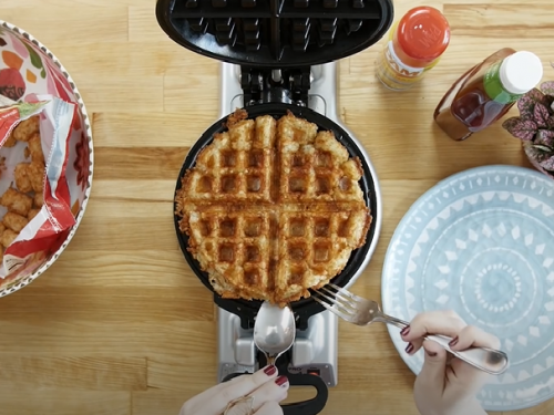 tater tot waffles recipe