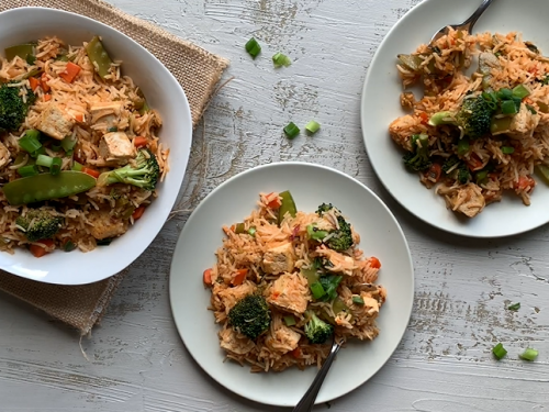 teriyaki tofu fried rice recipe